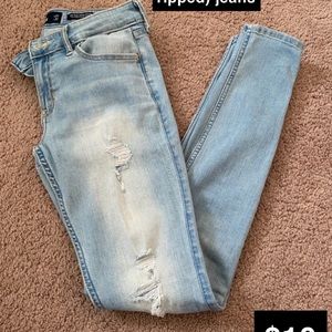Hollister 7L Lightwash jeans